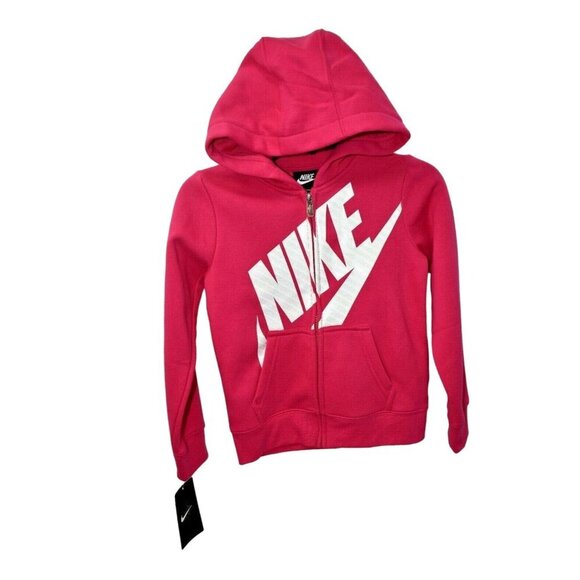 NIKE GIRLS ZIP HOODIE & SWEAT PANTS 2 PCS SETS ‎ SZ 6 NEW WITH TAG - Picture 8 of 9